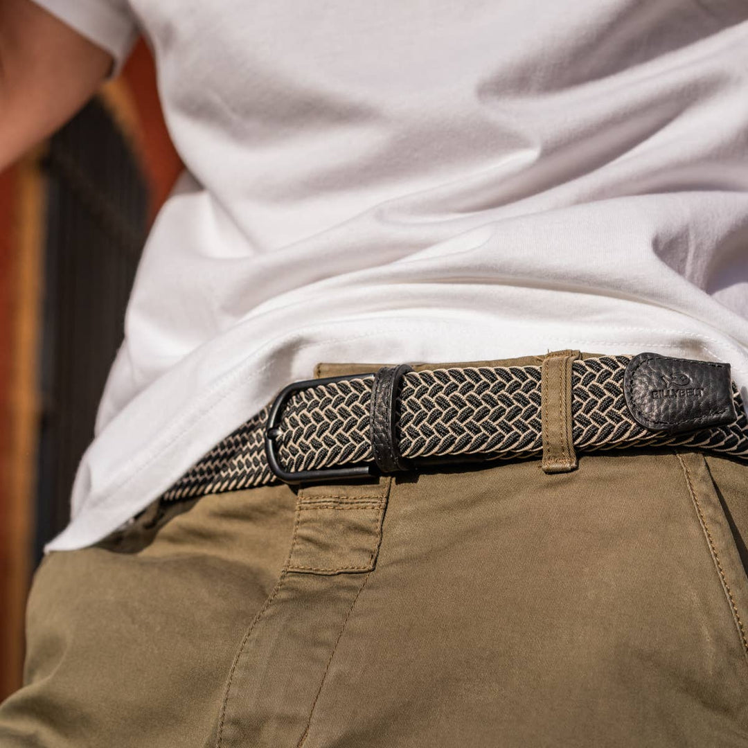 BILLYBELT Haka Woven Elastic Belt - Elastisk Komfort Bælte - Bælte fra Billybelt hos The Prince Webshop