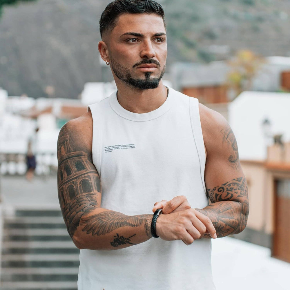 Læder Armbånd "Steady" - Sort - Armbånd fra SERASAR hos The Prince Webshop