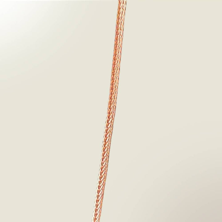 Halskæde med kobberled - 48 cm - 3 mm - Halskæde fra Ayurveda Specialist B.V. hos The Prince Webshop