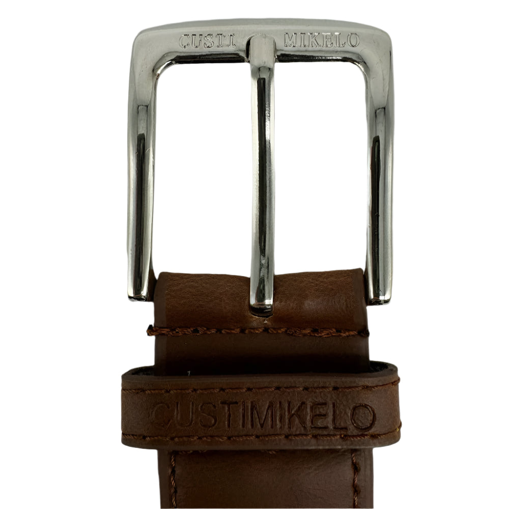 Custi Mikelo Grey/beige Braided Elastic Belt - Belt from Custi Mikelo at The Prince Webshop