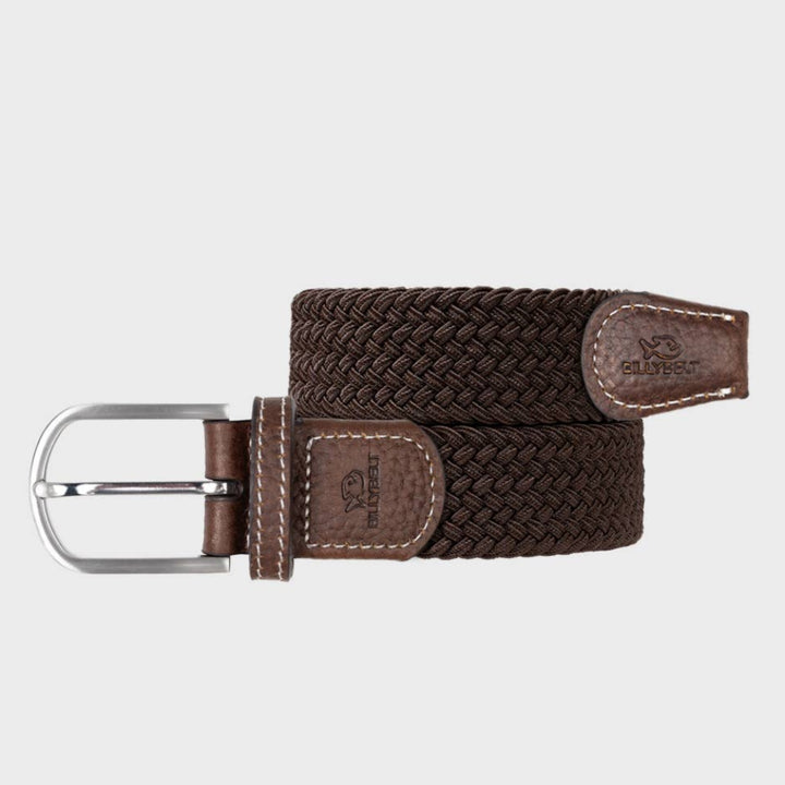 BILLYBELT Leaf-brown Woven Elastic Belt - Elastic Comfort Belt - Belt from BILLYBELT at The Prince Webshop