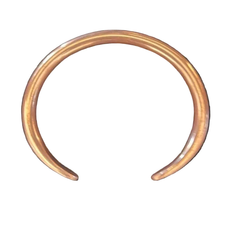 Kobber klemmearmbånd - bredere herre model - Armbånd fra Ayurveda Specialist B.V. hos The Prince Webshop