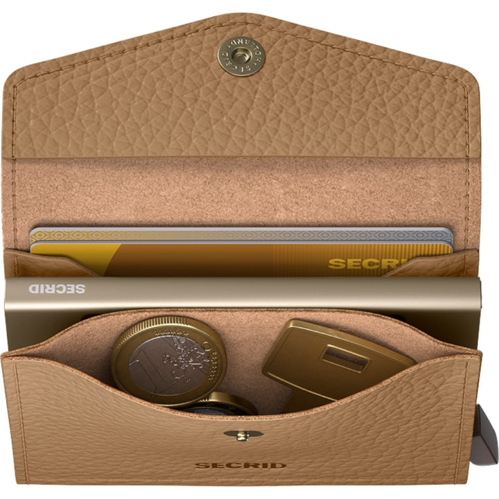 SECRID ENVELOPE WALLET - Pebble Cappuccino - Kortholder fra SECRID hos The Prince Webshop