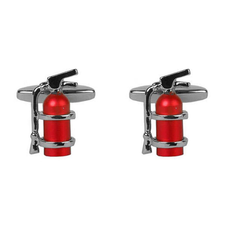 Fire Extinguisher Cufflink - UK Cufflinks - Cufflinks from the David Aster Collection at The Prince Webshop