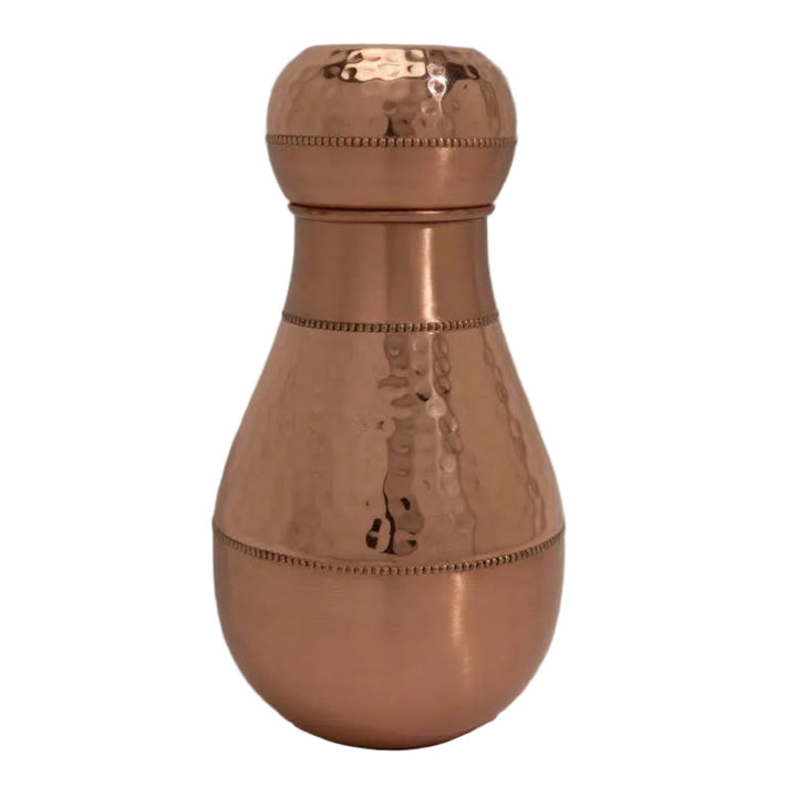 Ren kobberkaraffel Sequence med buet låg ± 950 ml