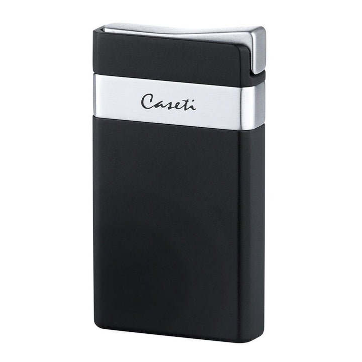 CASETI Lighter Jet Chrome Black - Lighter from Caseti at The Prince Webshop