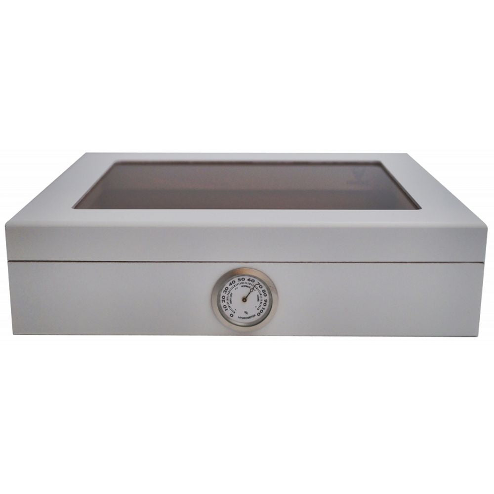 GERMANUS Mensalla Cigar Humidor - White - Cigar Humidor from Germanus at The Prince Webshop