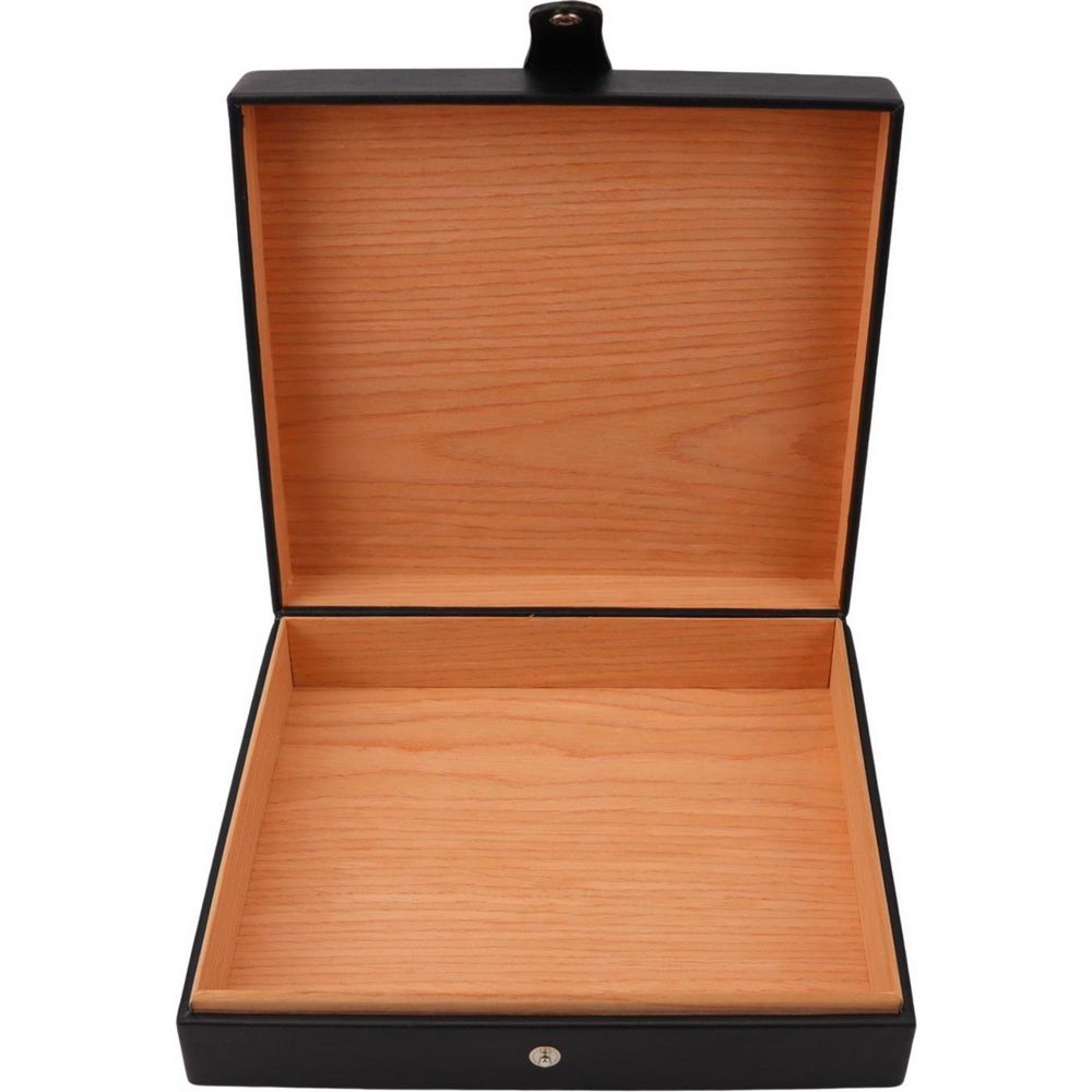 8-10 Cigar Humidor Havanna - Træ & Læder - Cigar Humidor fra The Prince's Collection hos The Prince Webshop