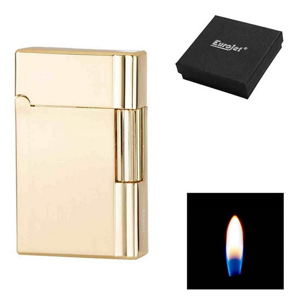 Eurojet Gender Classic Lighter - Gaslighter with stone - Gold - Lighter from Eurojet at The Prince Webshop