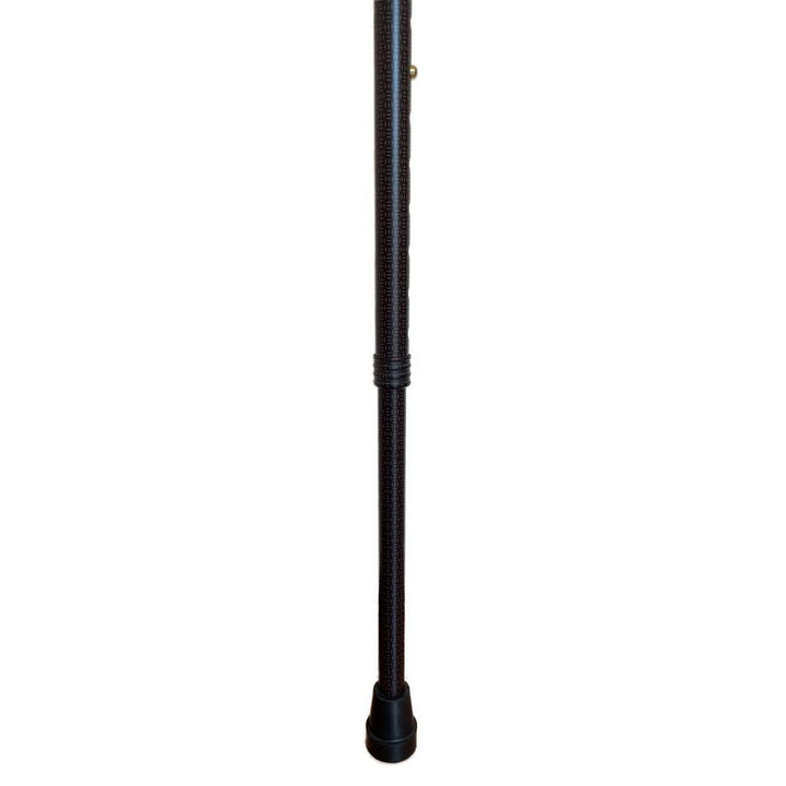 Elegant Adjustable Aluminum Cane - Derby Smooth Chrome - Walking stick from Otavio Recalcati di Renato at The Prince Webshop