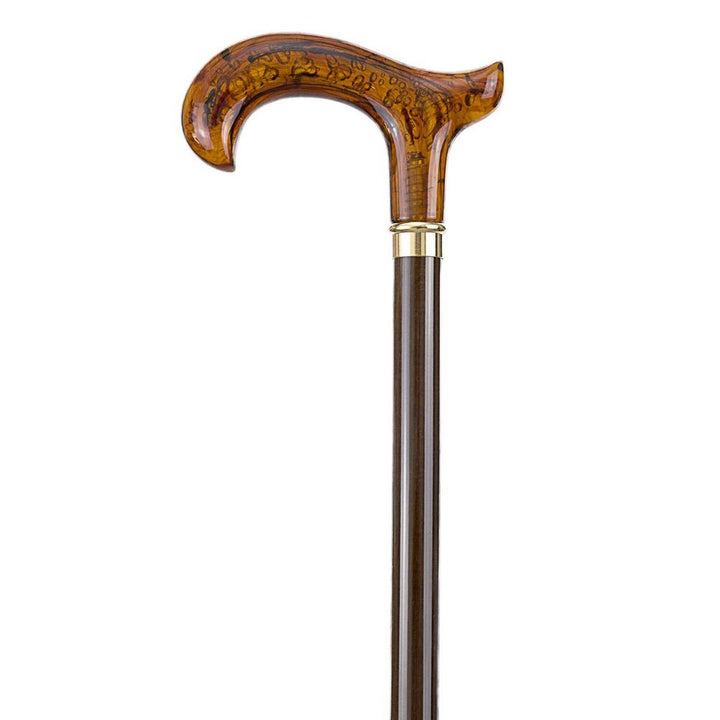 Walking stick - DERBY TORTOISE-SHELL STYLE - Walking stick from Ottavio Recalcati di Renato at The Prince Webshop