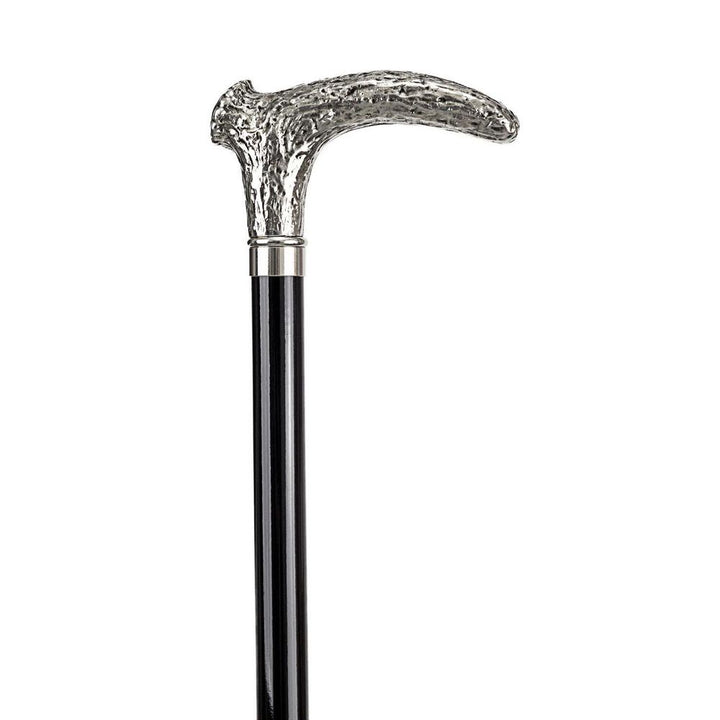 Walking stick - DEER CRUTCH CHROME - Walking stick from Otavio Recalcati di Renato at The Prince Webshop
