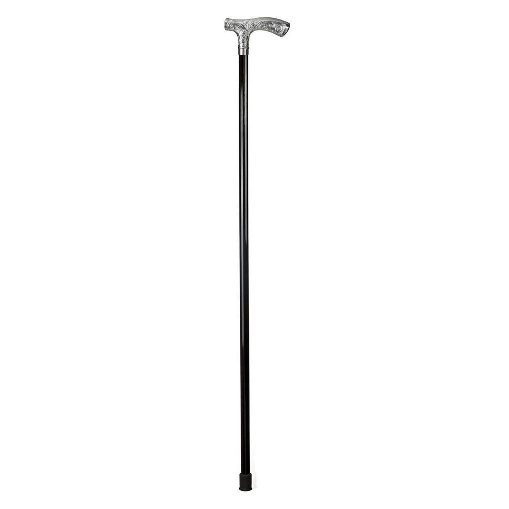 Walking stick - CHISELLED CRUTCH CHROME - Walking stick from Otavio Recalcati di Renato at The Prince Webshop