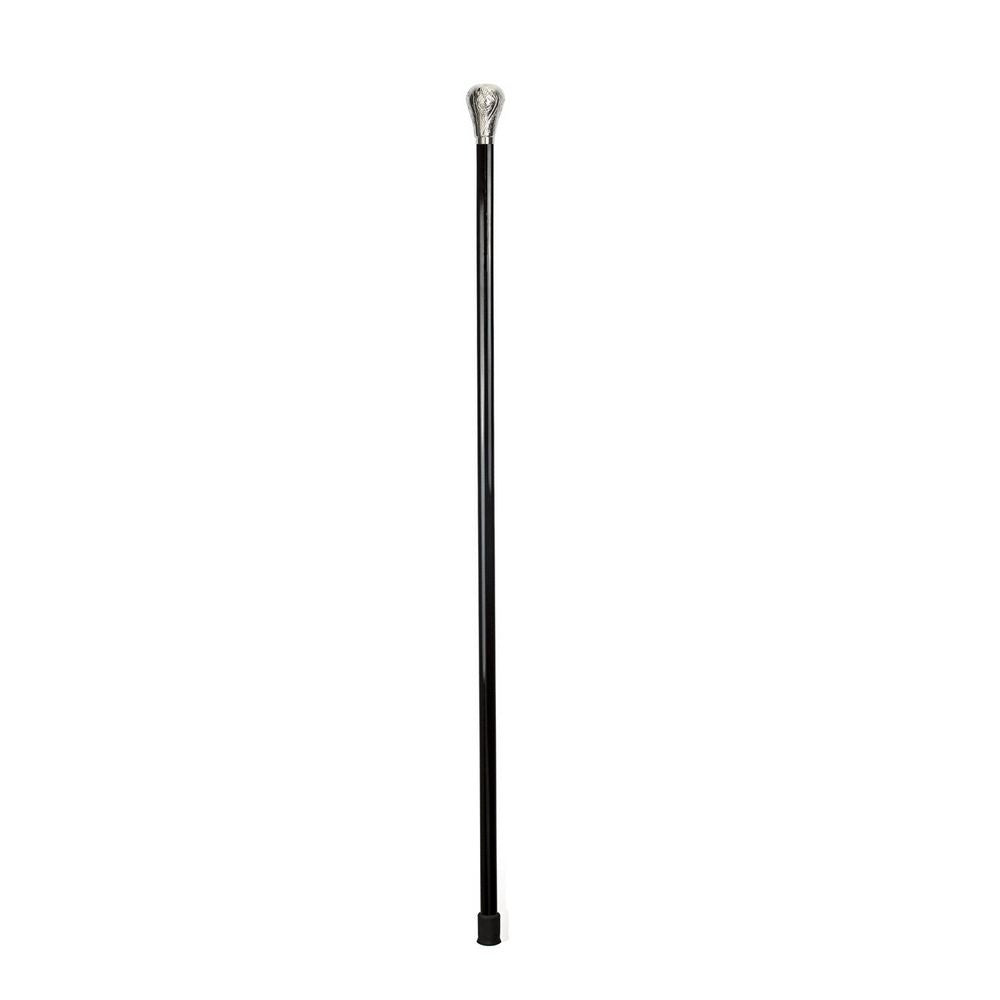 Walking stick - NICKEL KNOB ENGRAVED - Walking stick from Otavio Recalcati di Renato at The Prince Webshop
