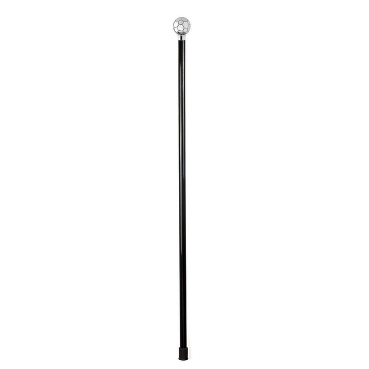 Walking stick - SKULL WITH HELMET NICKEL - Walking stick from Otavio Recalcati di Renato at The Prince Webshop