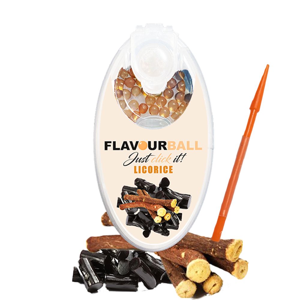 100 pcs Licorice Flavor Balls in Pod - Aroma Balls from FLAVOR BALLS at The Prince Webshop
