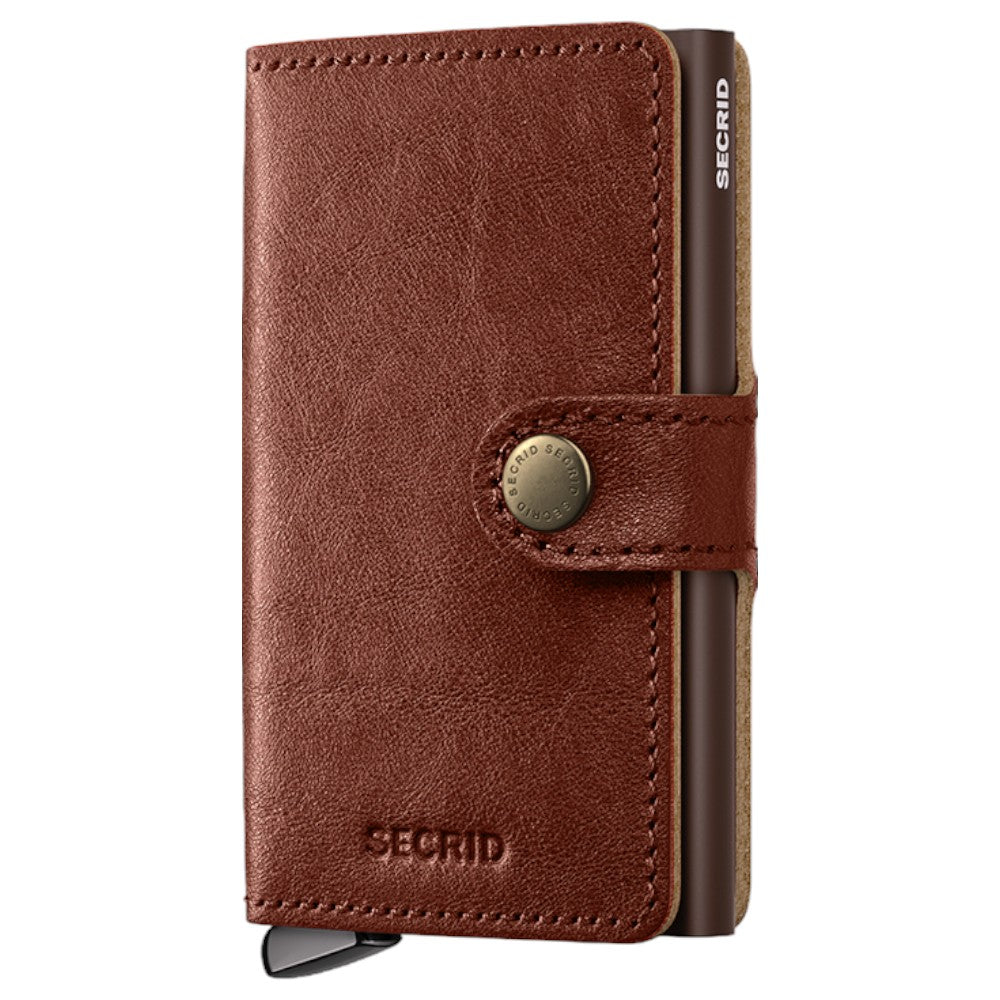 SECRID Premium Miniwallet Basco Whiskey + - Kortholder fra SECRID hos The Prince Webshop