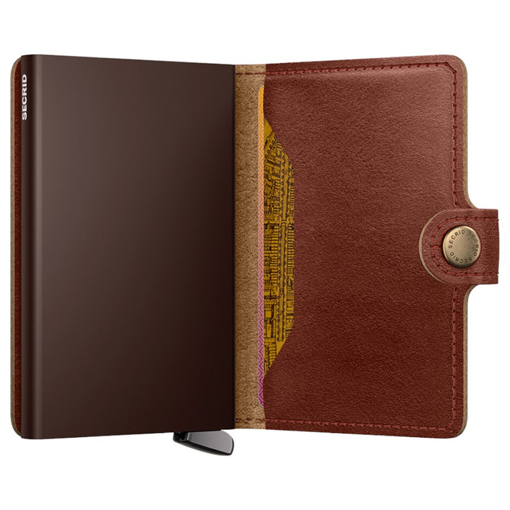 SECRID Premium Miniwallet Basco Whiskey + - Kortholder fra SECRID hos The Prince Webshop