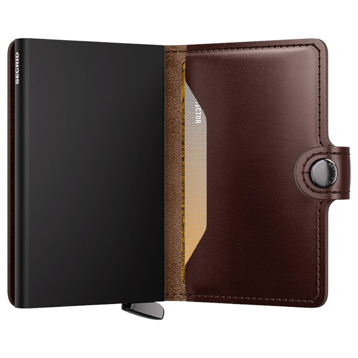 SECRID Premium Miniwallet Dusk Dark Brown + - Kortholder fra SECRID hos The Prince Webshop
