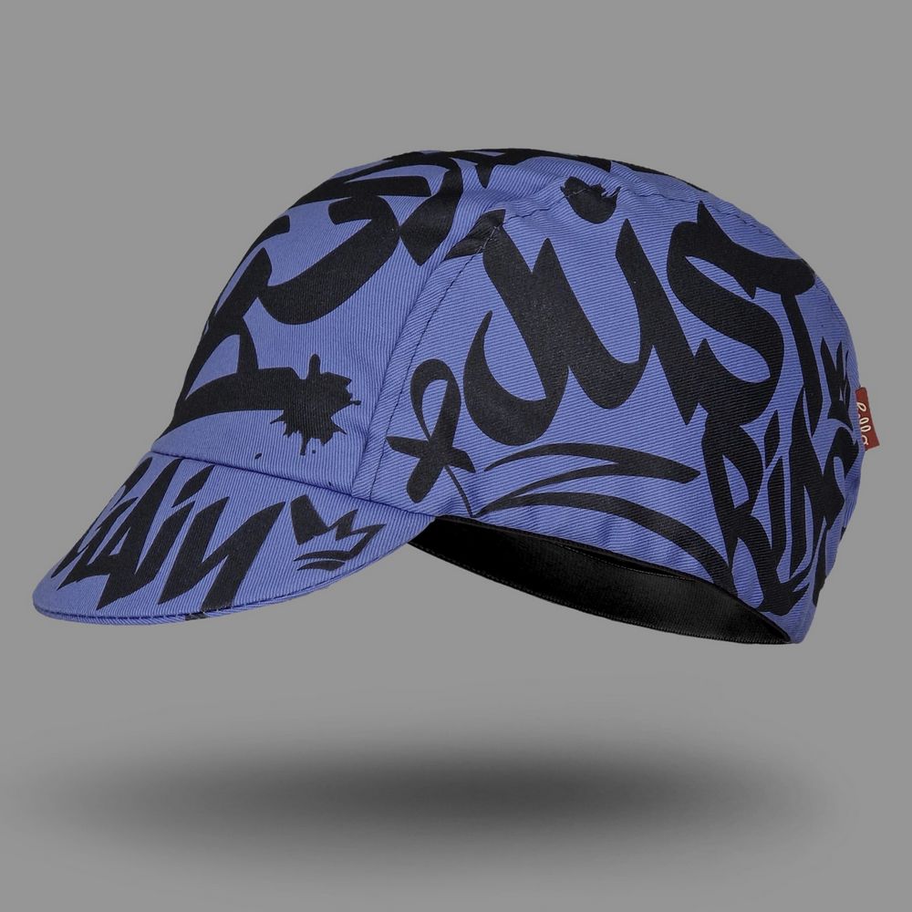 Bello No Pain No Gain Graffiti Cycling Cap med AIR–INK® - Cycling Cap fra Bello hos The Prince Webshop