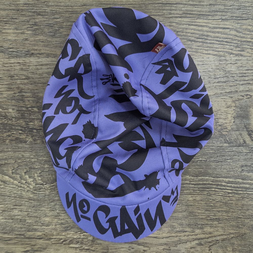Bello No Pain No Gain Graffiti Cycling Cap med AIR–INK® - Cycling Cap fra Bello hos The Prince Webshop