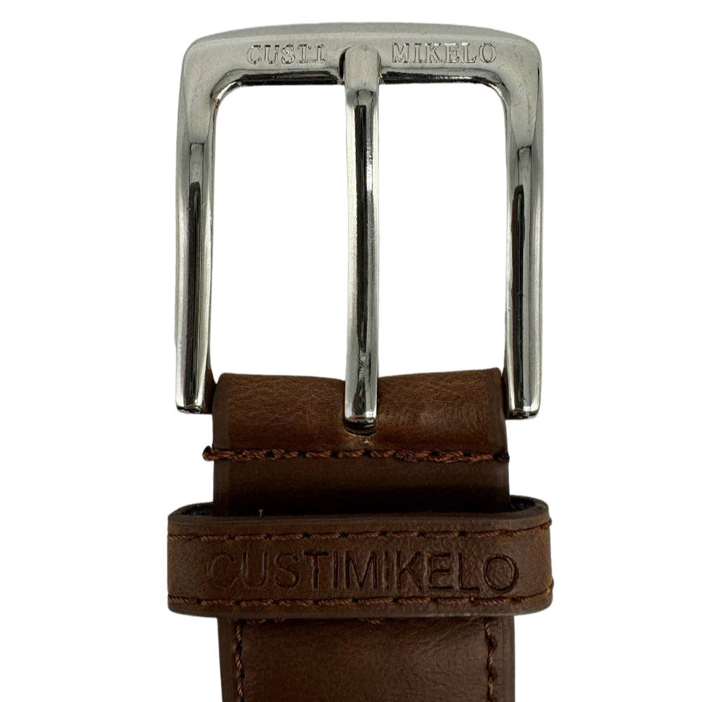 Custi Mikelo Red-Navy-White Braided Elastic Belt - Belt from Custi Mikelo at The Prince Webshop