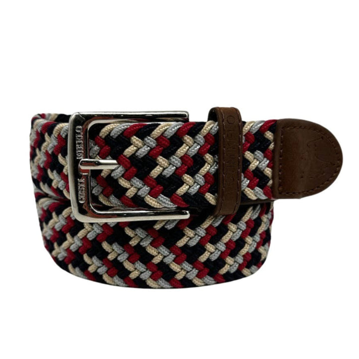 Custi Mikelo Multicolor Braided Elastic Belt - Belt from Custi Mikelo at The Prince Webshop