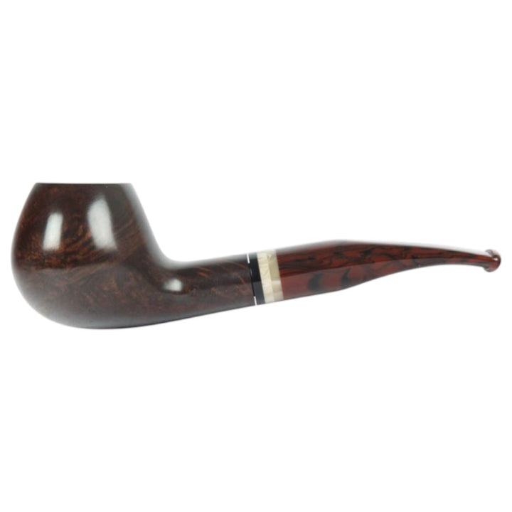 Pipe "Don Gustavo" slightly curved dark brown - Pipe from Don Gustavo at The Prince Webshop