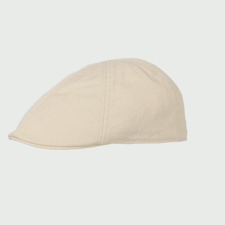 Stetson Texas Flat Cap Cotton - Grøn Duck Cap