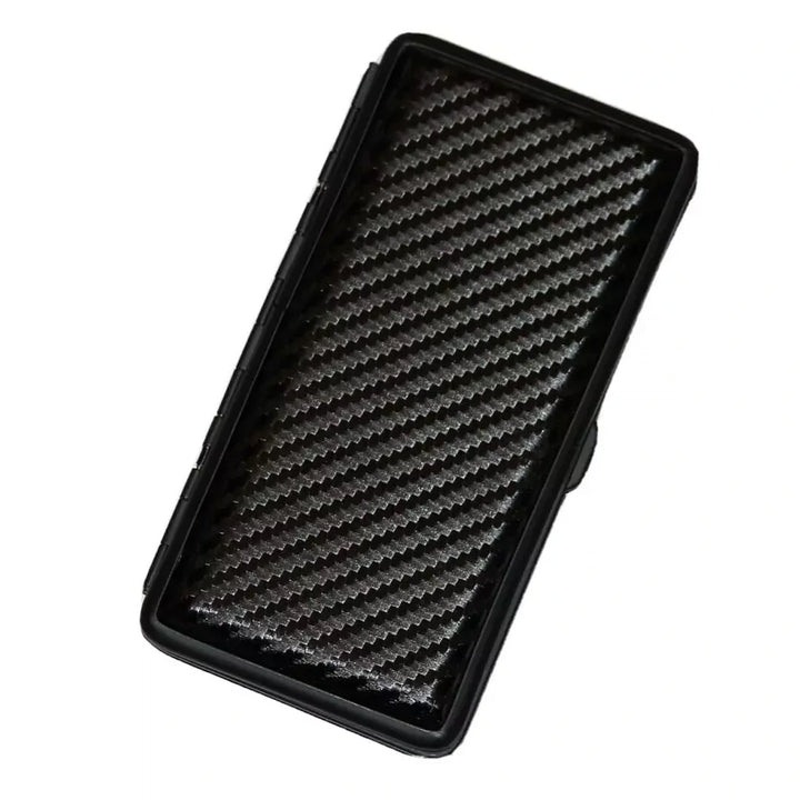 Angelo Cigarette Case for 120 mm SLIM cigarettes - Black Carbon - Cigarette Case from Angelo at The Prince Webshop