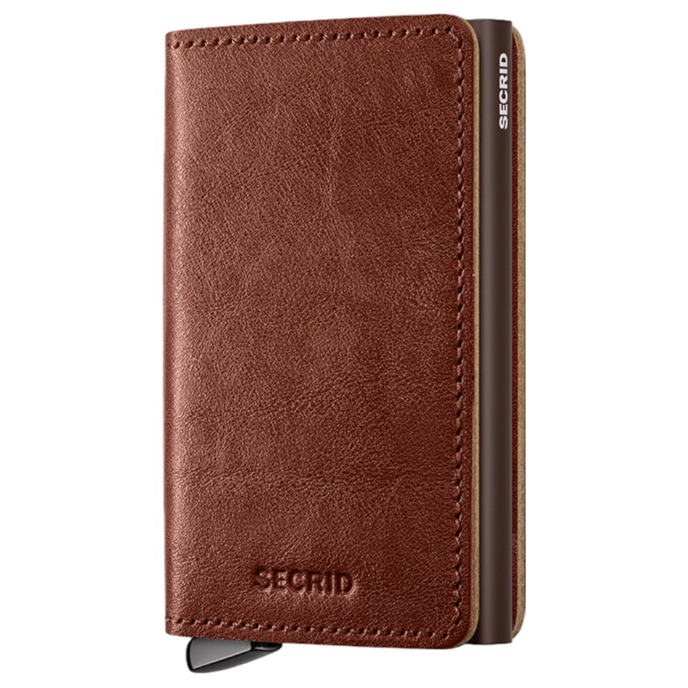SECRID Premium Slimwallet Basco Whiskey + - Kortholder fra SECRID hos The Prince Webshop