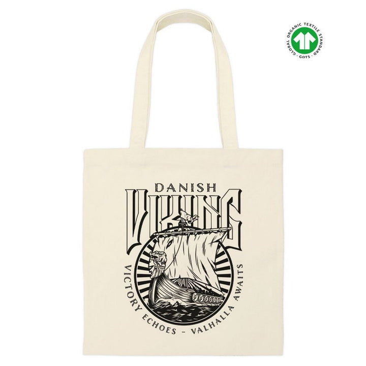 Danish VIKING Tote bag - Nature - Bags from Memories of Denmark at The Prince Webshop