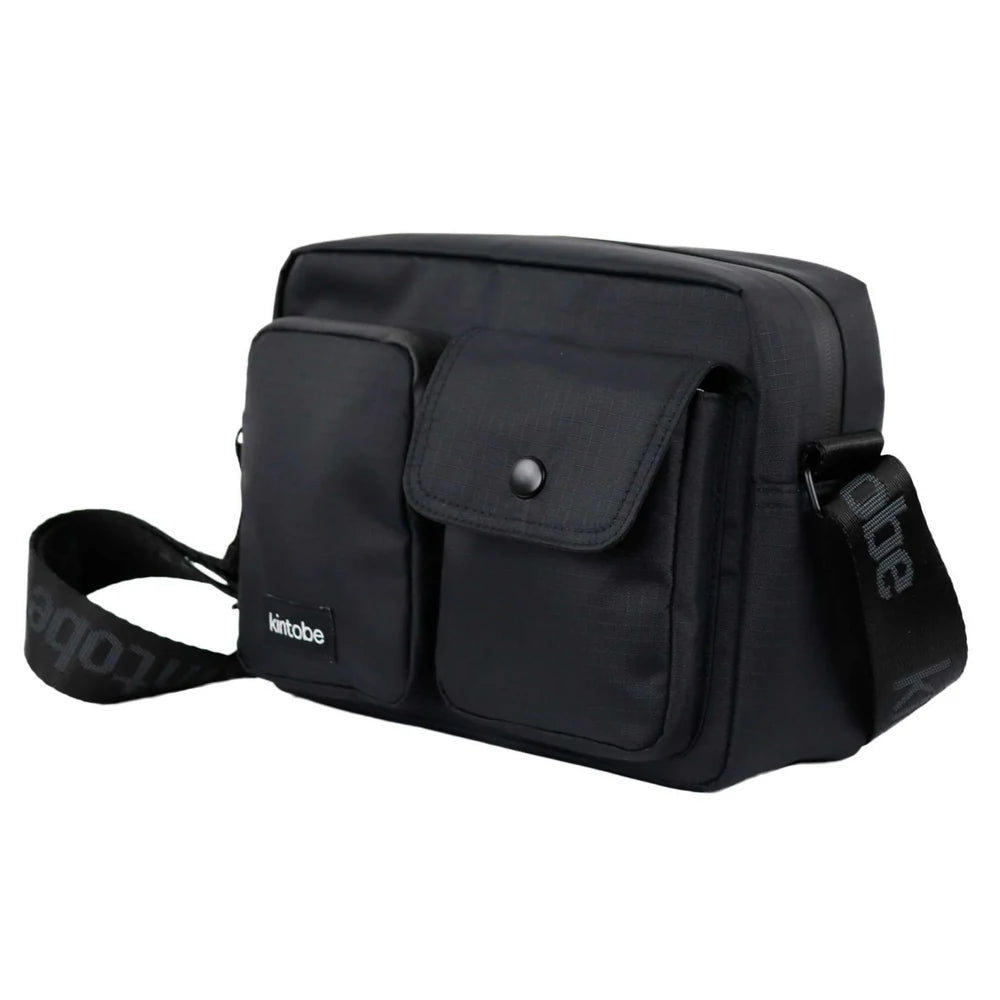KINTOBE MILES cross body - Black - Bag from kintobe at The Prince Webshop
