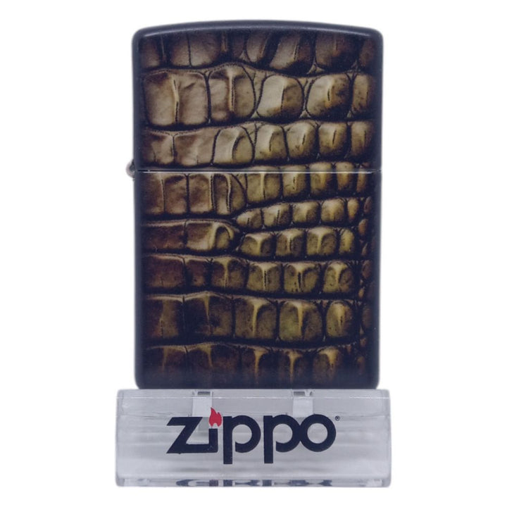 Zippo Premium 60007249 Alligator Skin Design - Zippo Lighter fra Zippo hos The Prince Webshop
