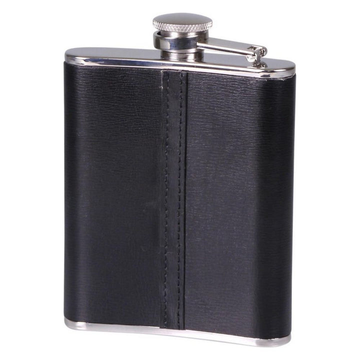 Zippo 17 cl Pocket square Black Leather - Pocket square from Zippo at The Prince Webshop