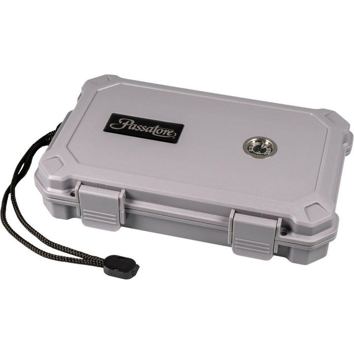 Passatore Cigar Case Acrylic Gray for 5 Cigars - Cigar Humidor from Passatore at The Prince Webshop