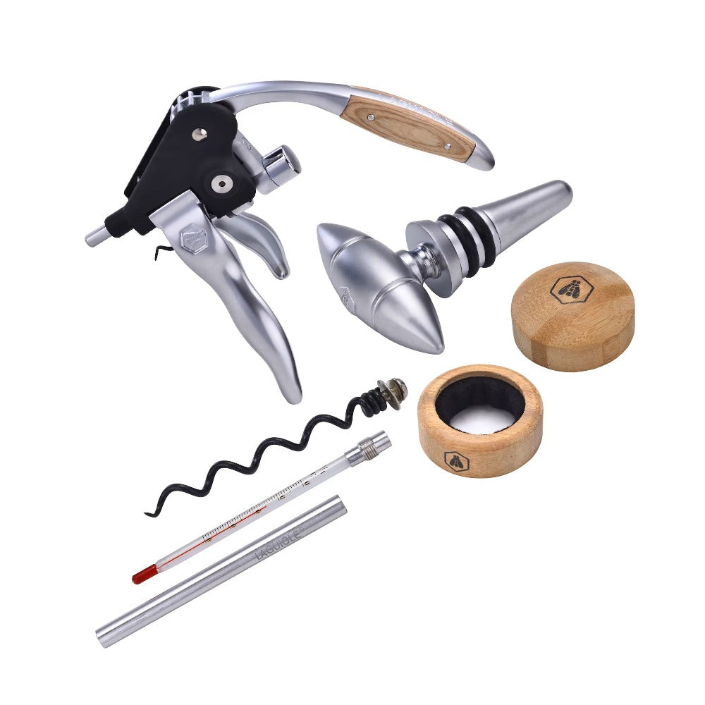 Laguiole Luxury Wine Box in Bamboo - Corkscrew from Laguiole at The Prince Webshop