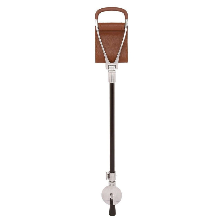Black Adjustable Hunting Pole with Leather Seat - Hunting Pole from Charles Buyers & Co Ltd at The Prince Webshop