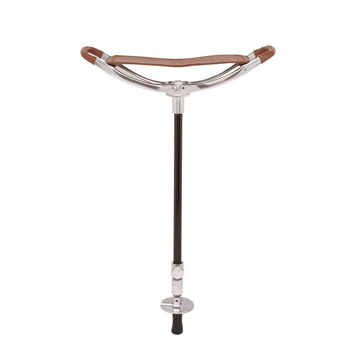 Black Adjustable Hunting Pole with Leather Seat - Hunting Pole from Charles Buyers & Co Ltd at The Prince Webshop
