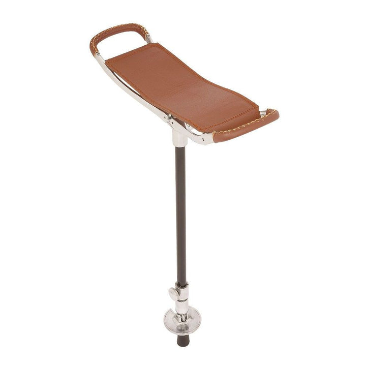 Black Adjustable Hunting Pole with Leather Seat - Hunting Pole from Charles Buyers & Co Ltd at The Prince Webshop