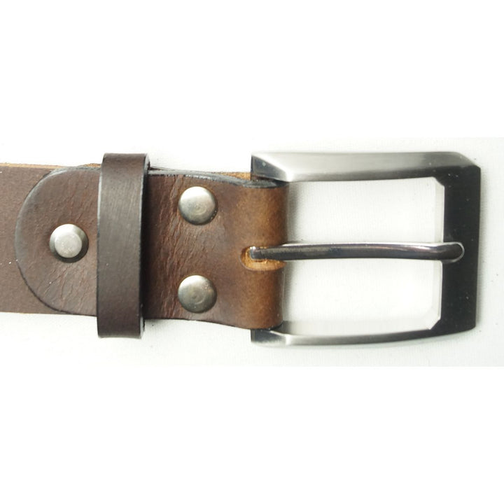 Leather Belt - Jack - Dark Brown - Belt from The Leather Belt Co. at The Prince Webshop