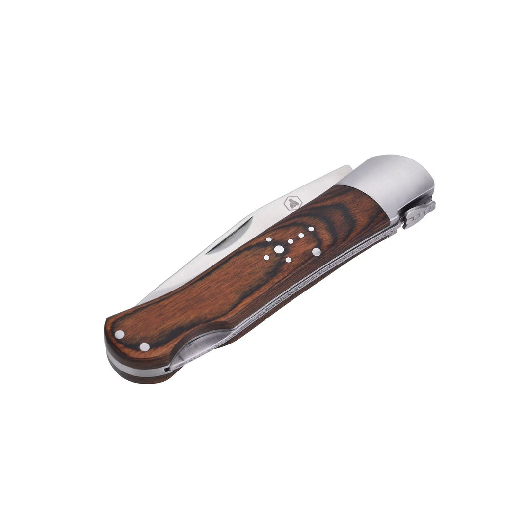 Laguiole Foldejagtkniv med Skede - Lommekniv fra Laguiole hos The Prince Webshop