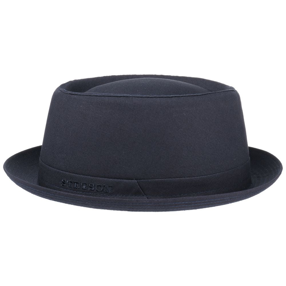Stetson Pork Pie Cotton Navy - Hat from Stetson at The Prince Webshop