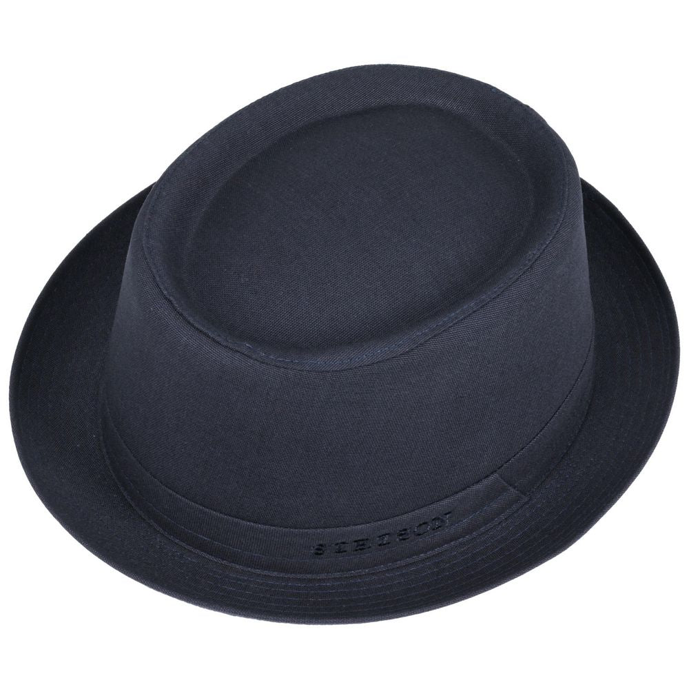 Stetson Pork Pie Cotton Navy - Hat from Stetson at The Prince Webshop