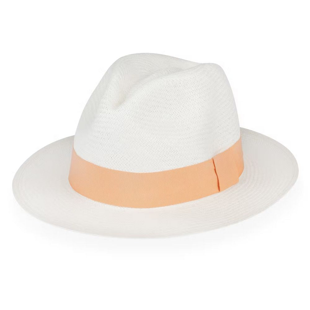 Panallama Miami Panama Hat - Hvid Stråhat Str. S (56 cm) - Hat fra Panallama hos The Prince Webshop