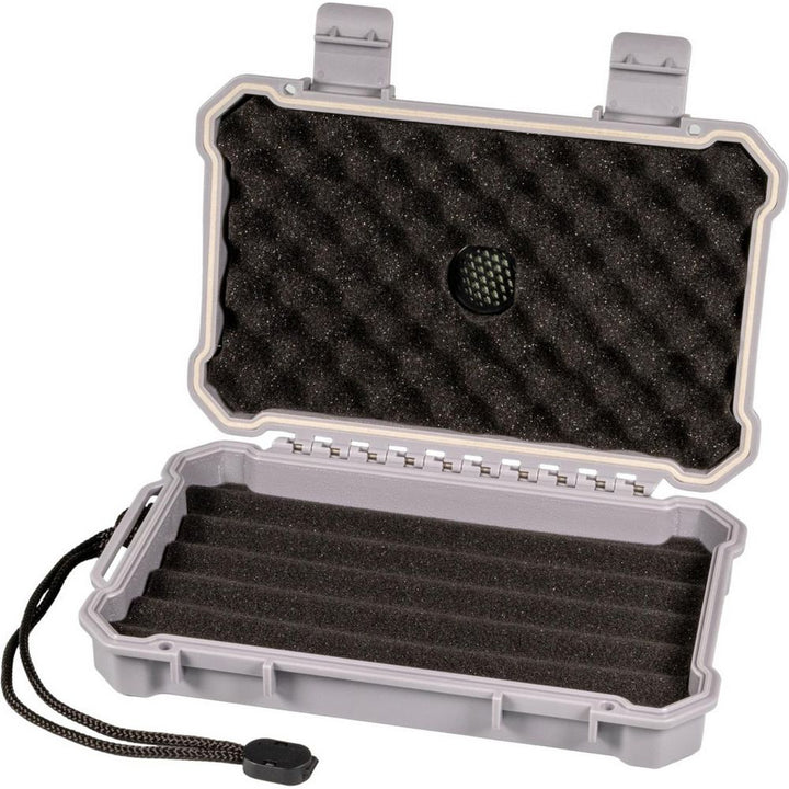 Passatore Cigar Case Acrylic Gray for 5 Cigars - Cigar Humidor from Passatore at The Prince Webshop