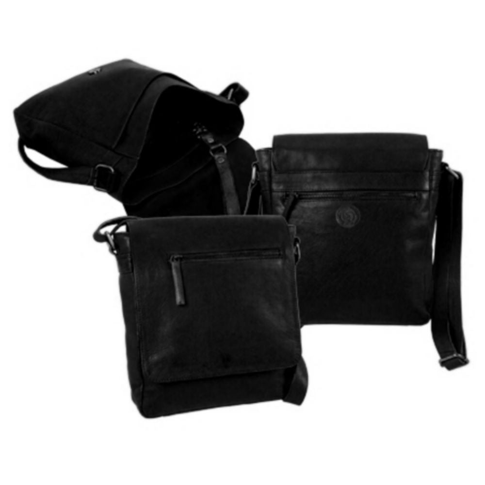 Landleder Cambridge Shoulder Bag - Black or Brown - Bag from Landleder at The Prince Webshop