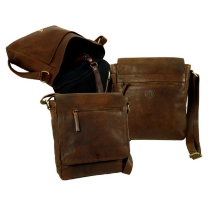 Landleder Cambridge Shoulder Bag - Black or Brown - Bag from Landleder at The Prince Webshop