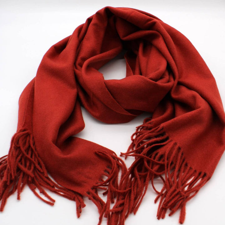 Hologramme Paris - Echarpe Sensation Cachemire uni - Rouille Scarf - Scarf from Hologramme Paris at The Prince Webshop