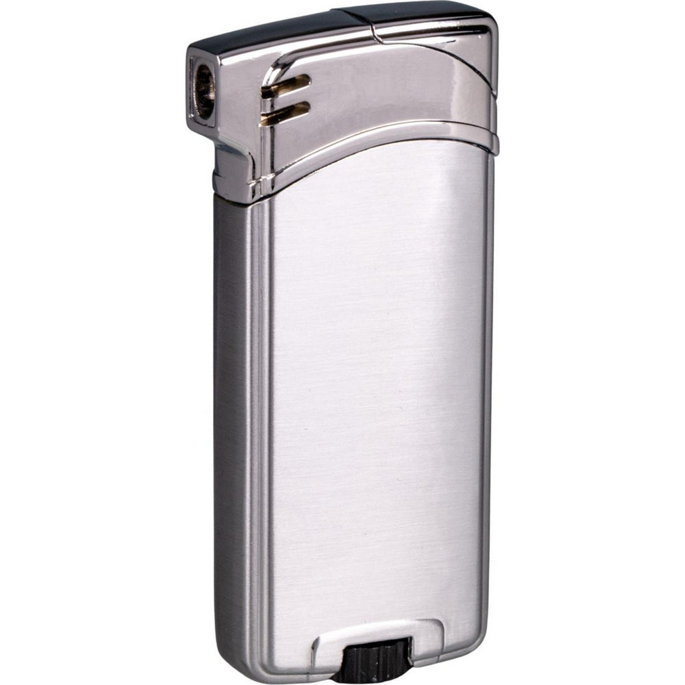 Pipe Piezo Lighter Jean Claude "Classic" - Chrome Satin - Lighter from Jean Claude at The Prince Webshop